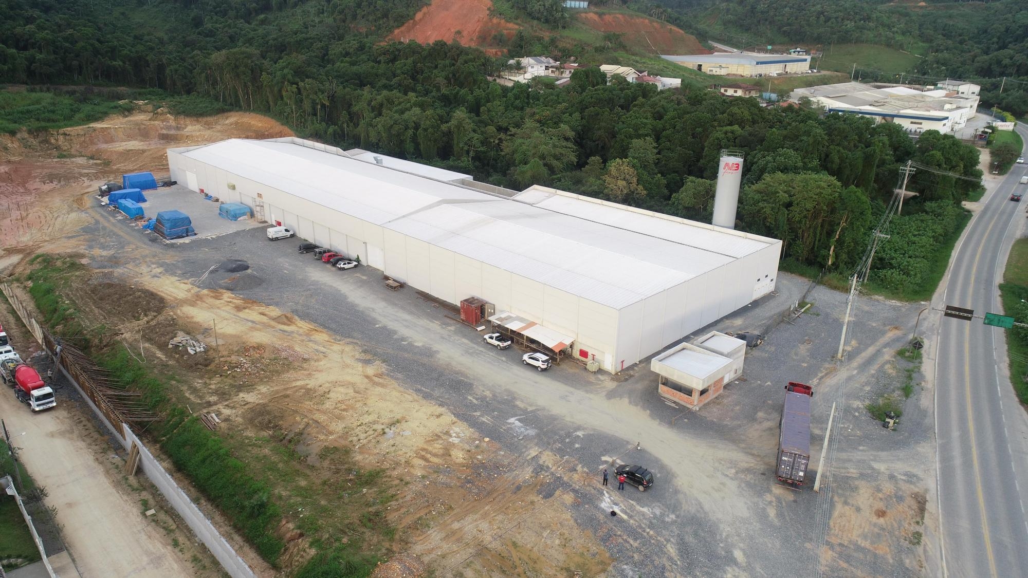 Galpão com área total de 5140mt²